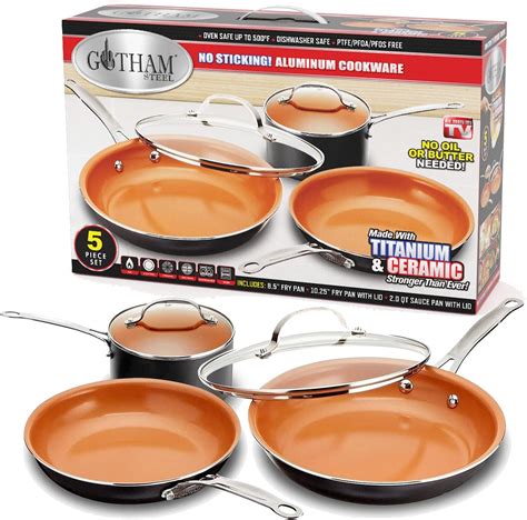 Gotham Steel 5-Piece Bakeware Set