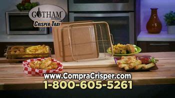 Gotham Steel Crisper Tray TV Spot,'Comida frita' con Daniel Green featuring Daniel Green