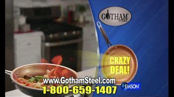 Gotham Steel TV commercial - Demonstration