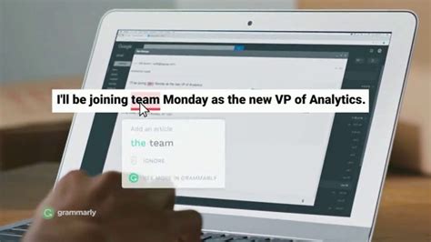 Grammarly TV commercial - Find the Perfect Word