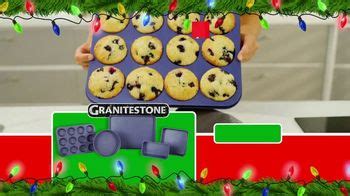 Granite Stone Blue TV Spot, 'Holidays: Ultra Non-Stick, Free 5 Piece Bakeware Set' created for Granite Stone