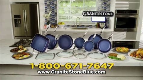 Granite Stone Blue TV Spot, 'Ultra Non-Stick: $49.95' created for Granite Stone