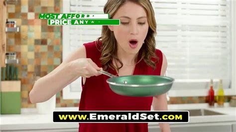 Granite Stone Emerald Green TV commercial - 21 Piece Set: $39.99