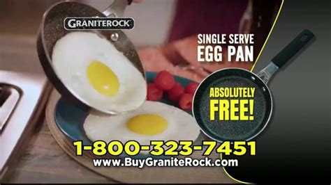 Granite Stone Single Serve Egg Pan tv commercials