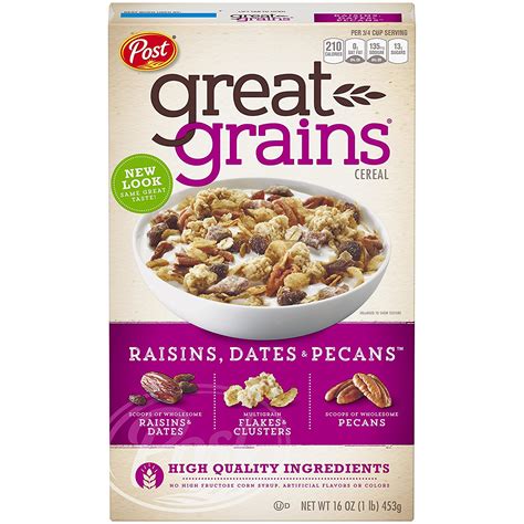 Great Grains Raisins, Dates & Pecans logo