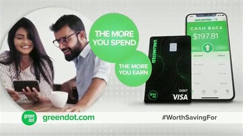 Green Dot Unlimited Cash Back Bank Account TV Spot, 'Unlimited Bonuses' featuring Aaron Alex