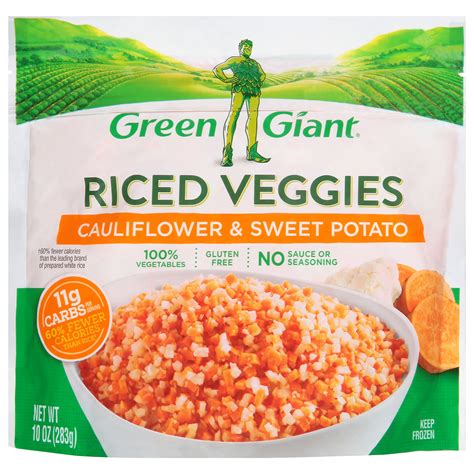 Green Giant Cauliflower & Sweet Potato Riced Veggies logo