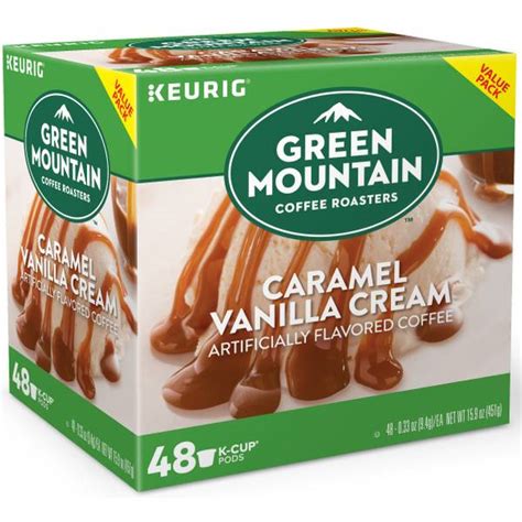 Green Mountain Coffee Caramel Vanilla Cream logo