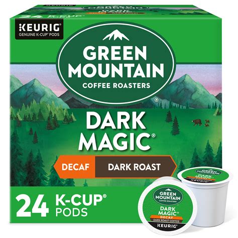 Green Mountain Coffee Dark Magic Dark Roast Coffee Keurig K-Cup Pods logo