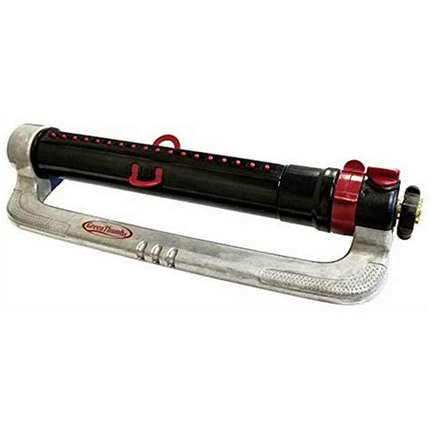 Green Thumb Heavy-Duty Metal Oscillating Sprinkler