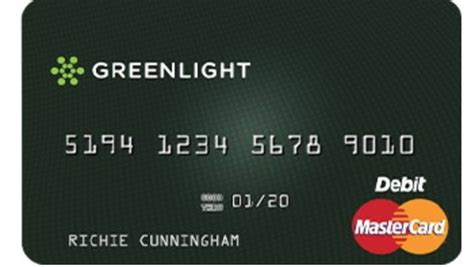 Greenlight Financial Technology Debit Card for Kids