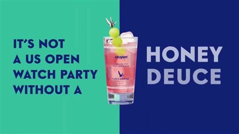 Grey Goose TV Spot, 'US Open Watch Party: Honey Deuce Cocktail' Song by Speedometer