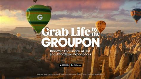 Groupon TV commercial - Grab Life by the Groupon
