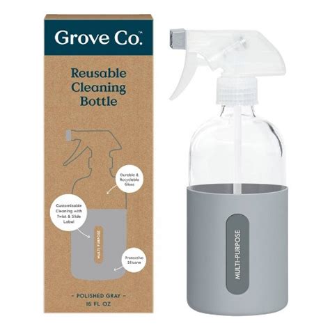 Grove Collaborative Reusable Cleaning Glass Spray Bottle logo