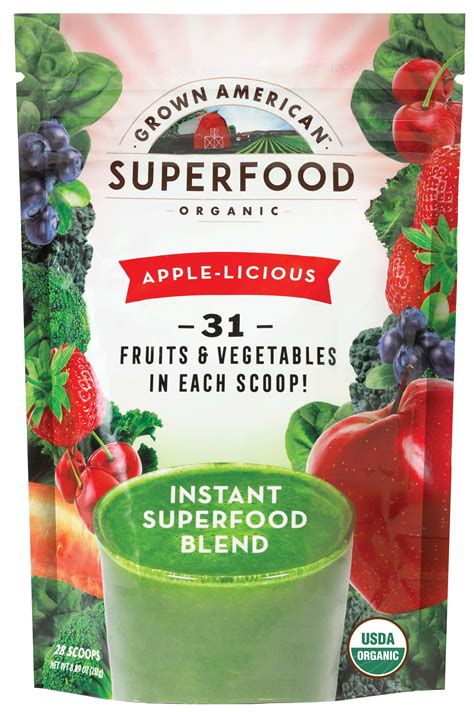 Grown American Superfoods Instant Superfood Drink Mix