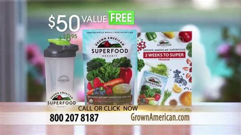 Grown American Superfoods TV Spot, 'Super-Boost Your Immunity' created for Grown American Superfoods