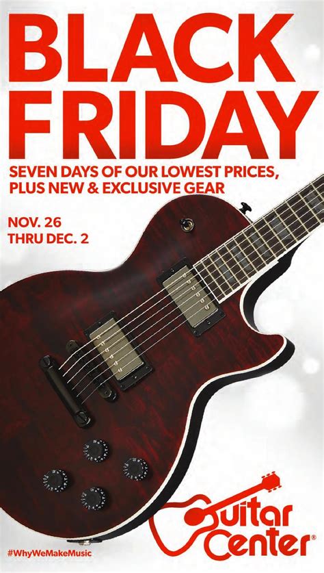 Guitar Center Black Friday Sale TV Spot, 'Epiphone and Yamaha Acoustic'