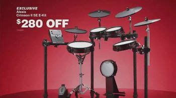 Guitar Center TV Spot, 'Holidays: Make Some Noise: Alesis Crimson II and Encore Complete Drum Set'
