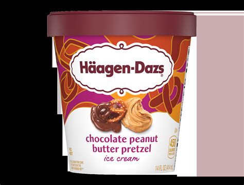 Häagen-Dazs Chocolate Peanut Butter Pretzel Ice Cream