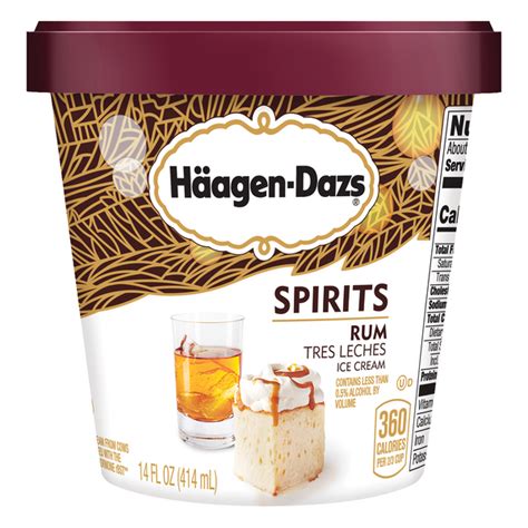 Häagen-Dazs Spirits Rum Tres Leches logo
