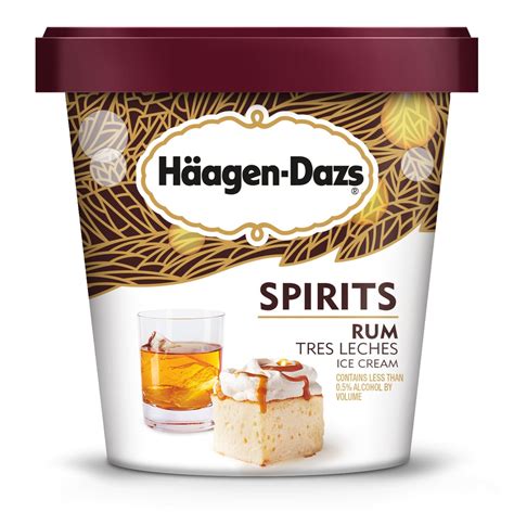 Häagen-Dazs Spirits Rum Tres Leches