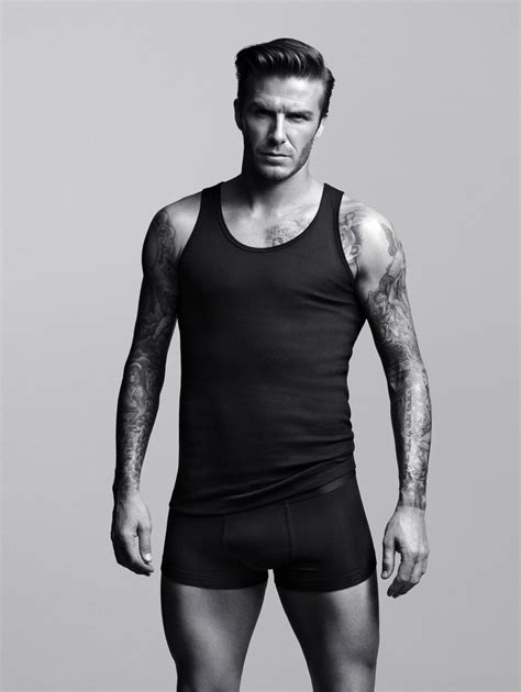 H&M David Beckham Bodywear Tank Top logo