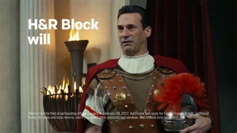H&R Block TV Spot, 'Rome' Featuring Jon Hamm