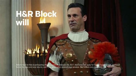 H&R Block TV Spot, 'Rome' Featuring Jon Hamm featuring Asif Ali