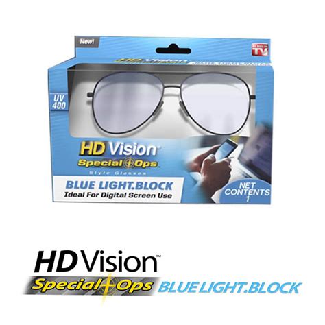 HD Vision Special Ops Blue Light Block logo