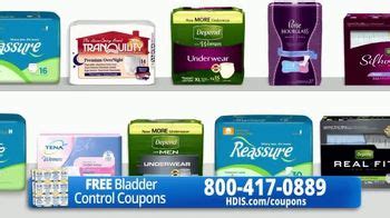 HDIS TV Spot, 'Bladder Control Aisle: $100 in Coupons'