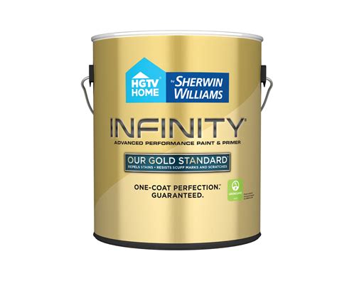 HGTV HOME by Sherwin-Williams Infinity Gold Standard Advanced Performance Paint and Primer logo