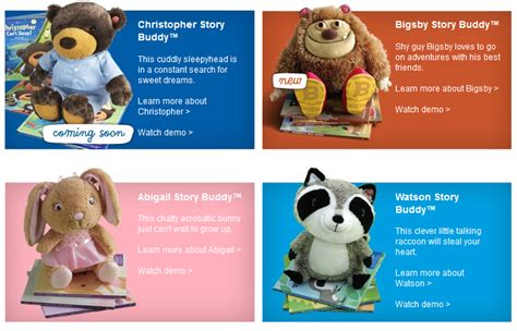 Hallmark Interactive Story Buddies tv commercials