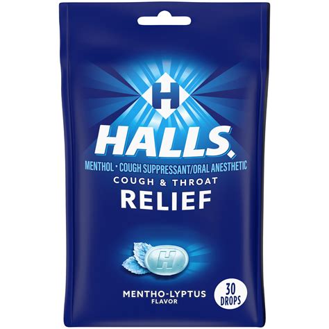 Halls Relief Menthol-Lyptus Flavor Cough Drops tv commercials