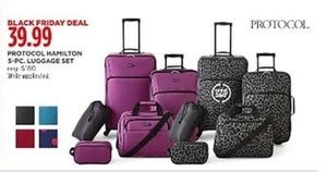 Hamilton the Musical 5-Pc. Luggage Set tv commercials