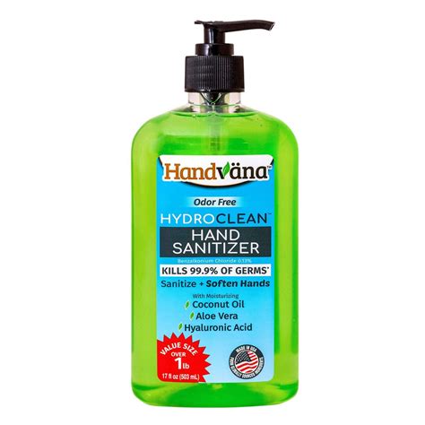 Handvana Hydroclean Hand Sanitizer tv commercials