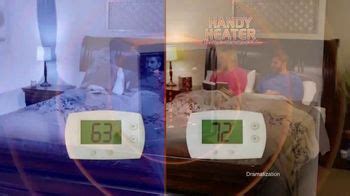 Handy Heater Pure Warmth TV Spot, 'Heats in Seconds: $39.99 and Double Offer'
