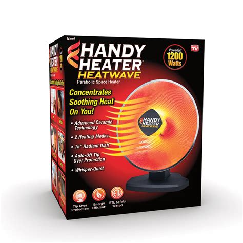 Handy Heater Turbo Heat TV commercial - $29.99 Double Offer