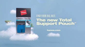 Hanes Comfort Flex Fit TV Spot, 'Achieving Ball-ance'