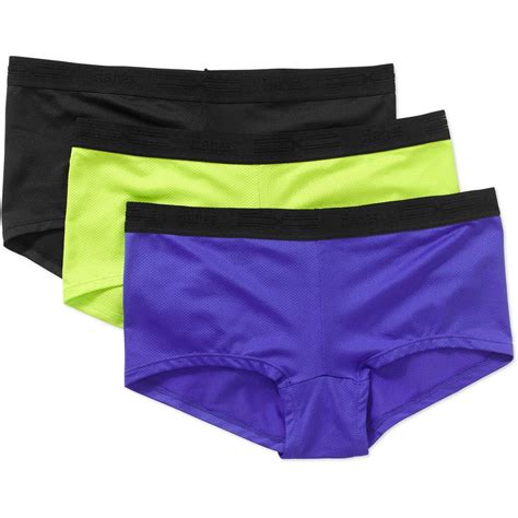 Hanes Originals Cooling Boyshort Panty logo