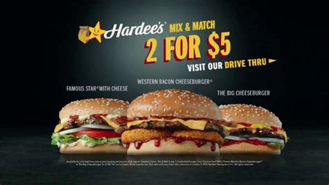 Hardee's 2 for $5 Mix and Match TV Spot, 'Breakfast: Starts Your Day'