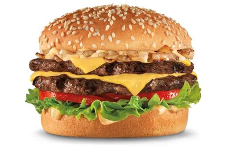 Hardee's A.1. Double Cheeseburger logo