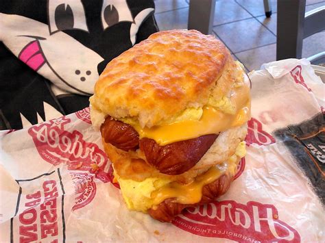 Hardee's Sausage & Egg Biscuit logo