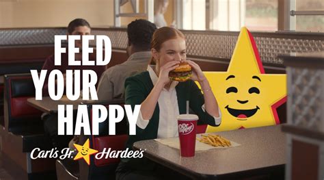 Hardees Star Deal Combo TV commercial - Feed Your Happy: $5.99