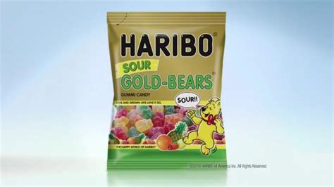 Haribo Sour Gold-Bears TV commercial - Right Bit of Sour