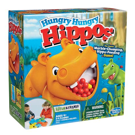 Hasbro Gaming Hungry Hungry Hippos logo