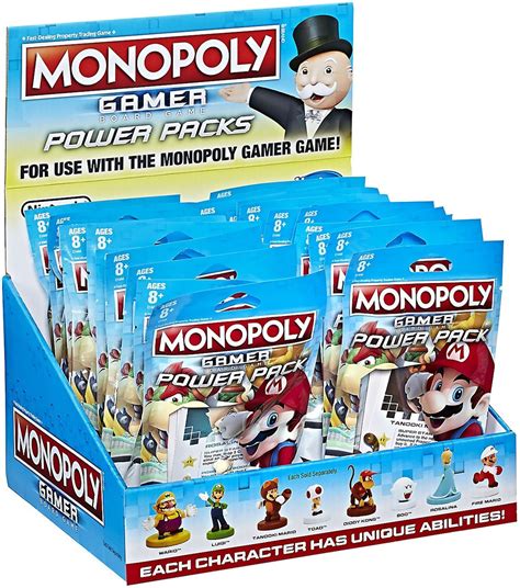 Hasbro Gaming Monopoly Gamer Power Packs logo