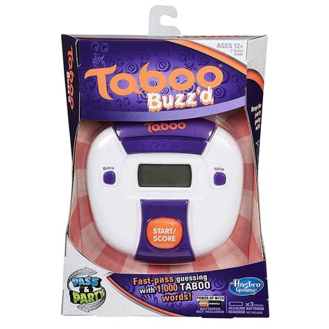 Hasbro Gaming Taboo Buzz'd tv commercials