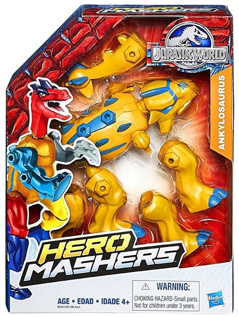 Hasbro Jurassic World Hero Mashers Ankylosaurus