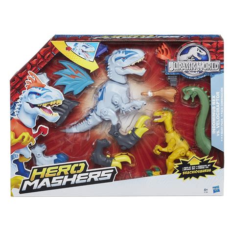 Hasbro Jurassic World Hero Mashers Indominus Rex logo