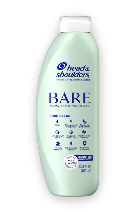 Head & Shoulders BARE Pure Clean Sulfate-Free Dandruff Shampoo tv commercials